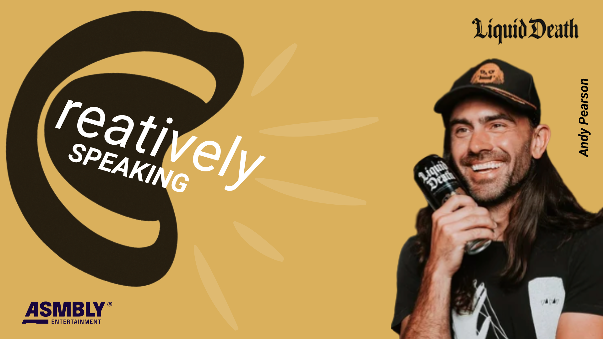 Andy Pearson, Liquid Death VP Creative Director — Creatively Speaking featured episode